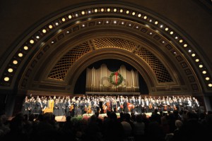 Performance of Messiah Hill at UMS