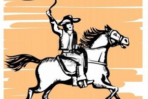 8697584-cowboy-on-horse-with-lasso-graphic
