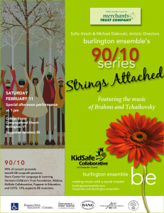 Burlington Ensemble 90/10 Poster