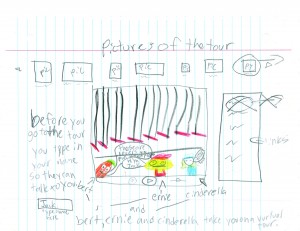 A student’s design for CTC’s website
