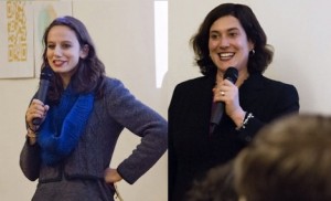 Nora Abousteit (L) and Anastasia Goodman (R) - courtesy Eleanor Templeton