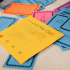 Punch cards from UMS's experimentation with gaming