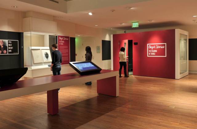 The Object Stories gallery at the Portland Art Museum.
